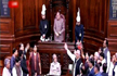 Congress forces Rajya Sabha adjournment alleging Gujarat police abducting MLAs